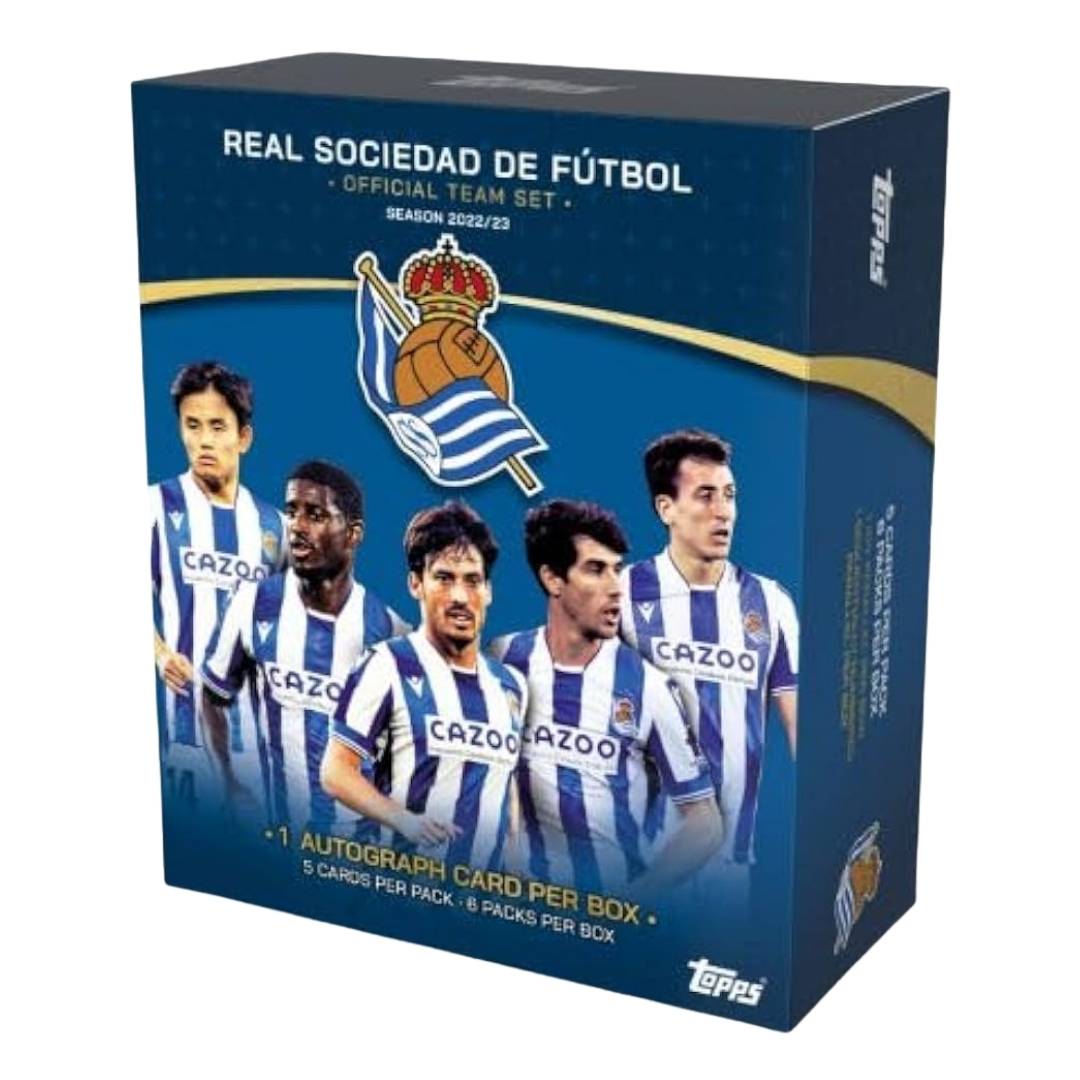 2022-23 Topps Real Sociedad Soccer Team Set Box