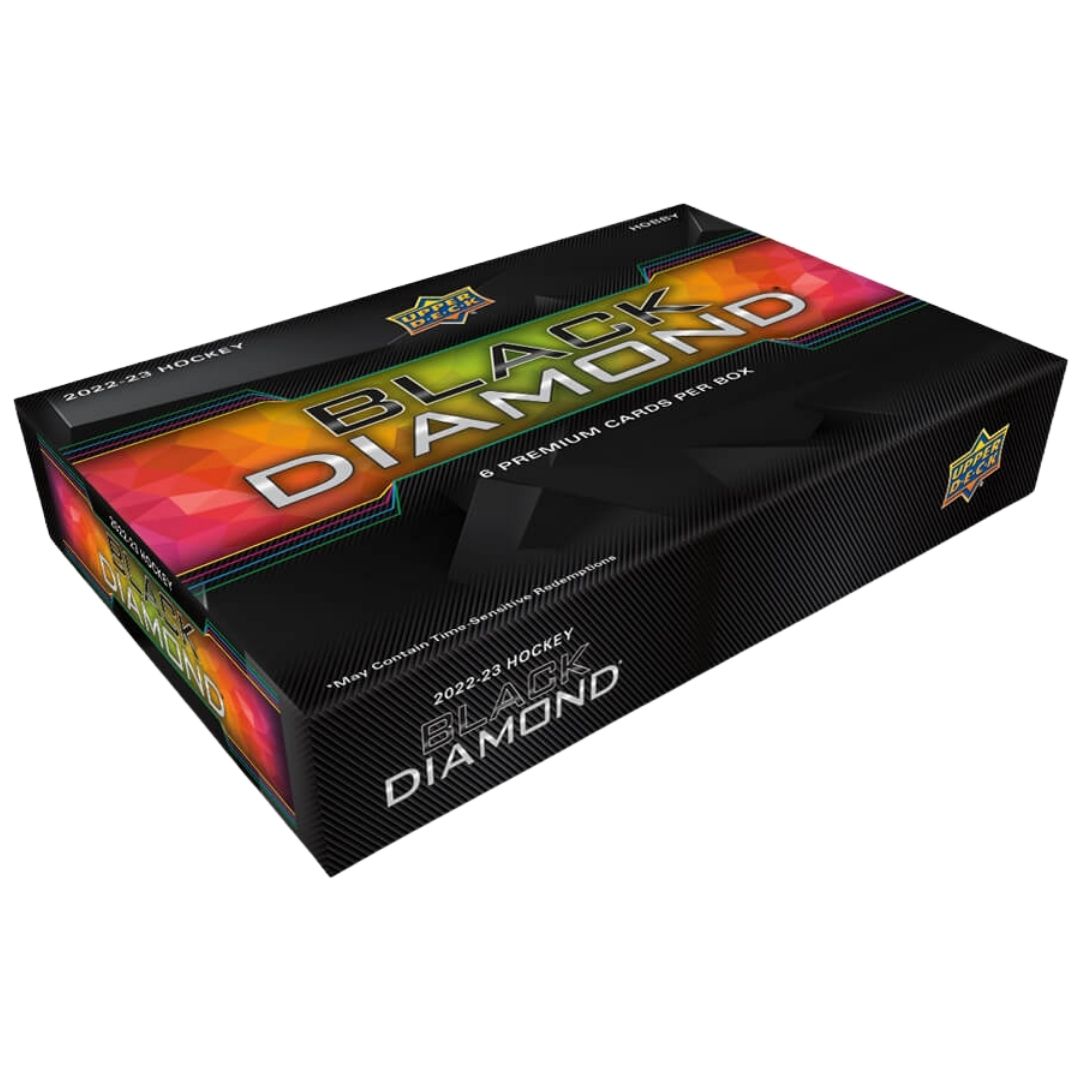 2022-23 Upper Deck Black Diamond Hockey Hobby Box - CDD Edition