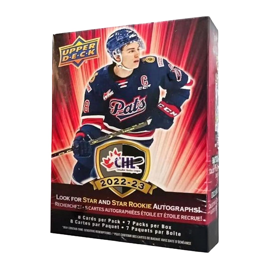 2022-23 Upper Deck CHL Hockey Blaster Box