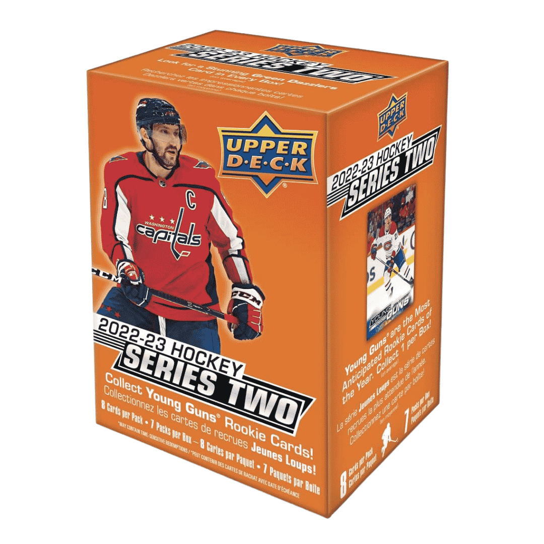 2022-23 Upper Deck Series 2 Hockey Blaster Box (Oversized Young Guns!)
