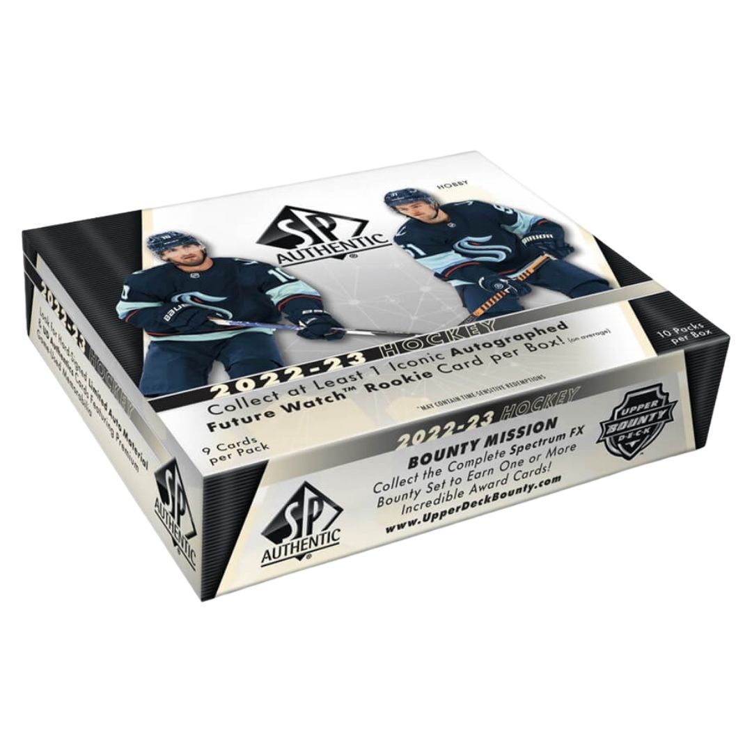 2022-23 Upper Deck SP Authentic Hockey Hobby Box (Case Fresh)