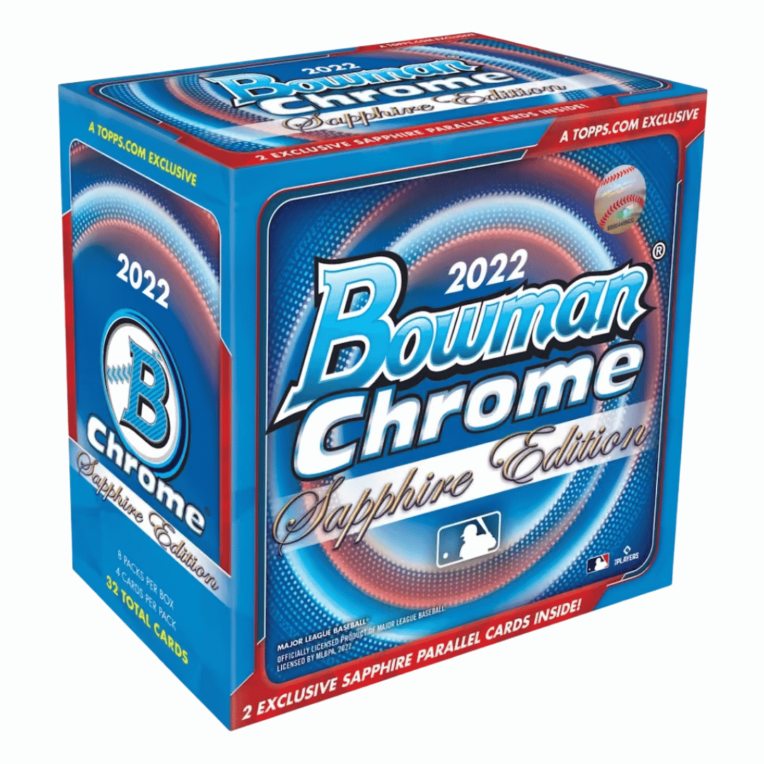 2022 Bowman Chrome Baseball Sapphire Edition Box