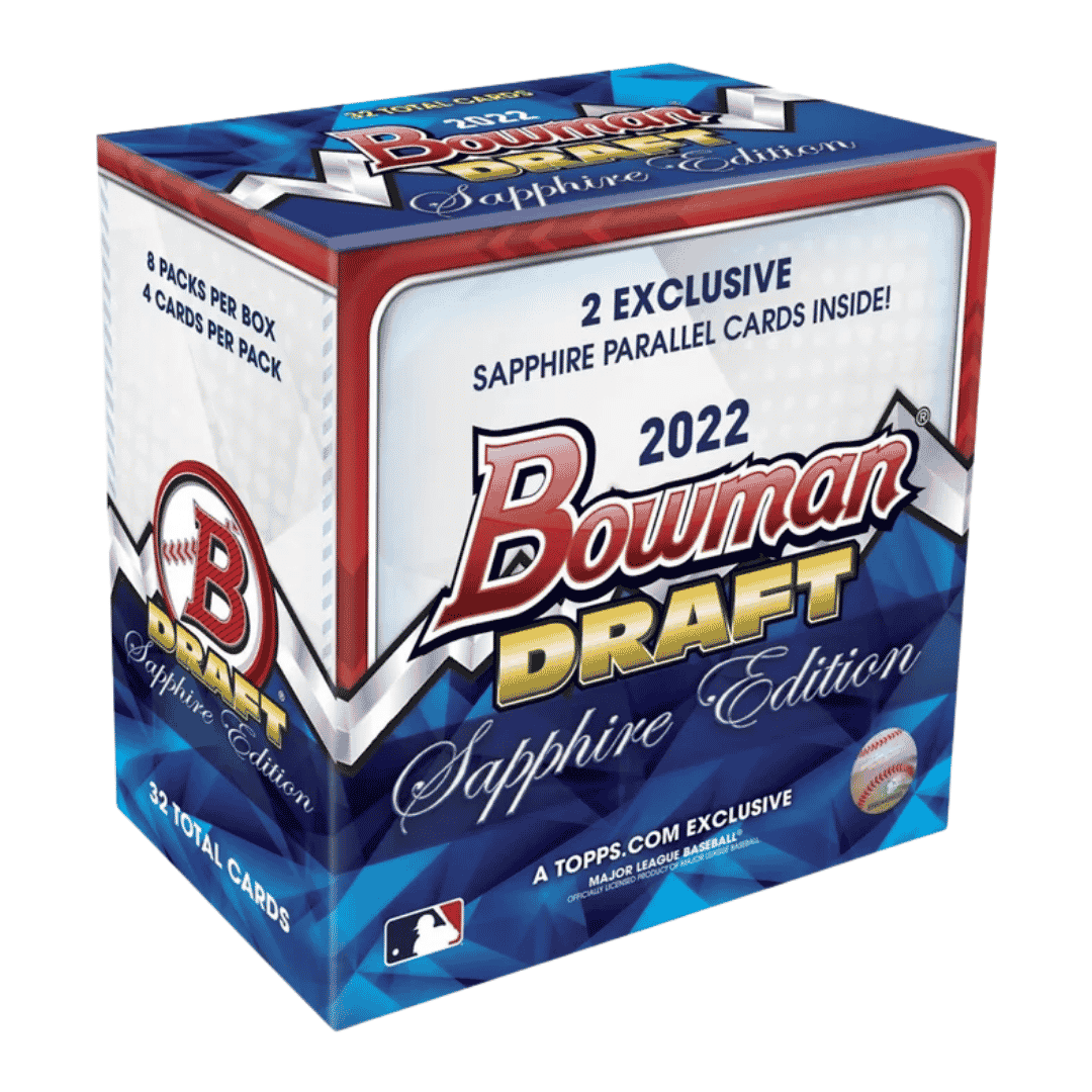 2022 Bowman Draft Baseball Sapphire Edition Box