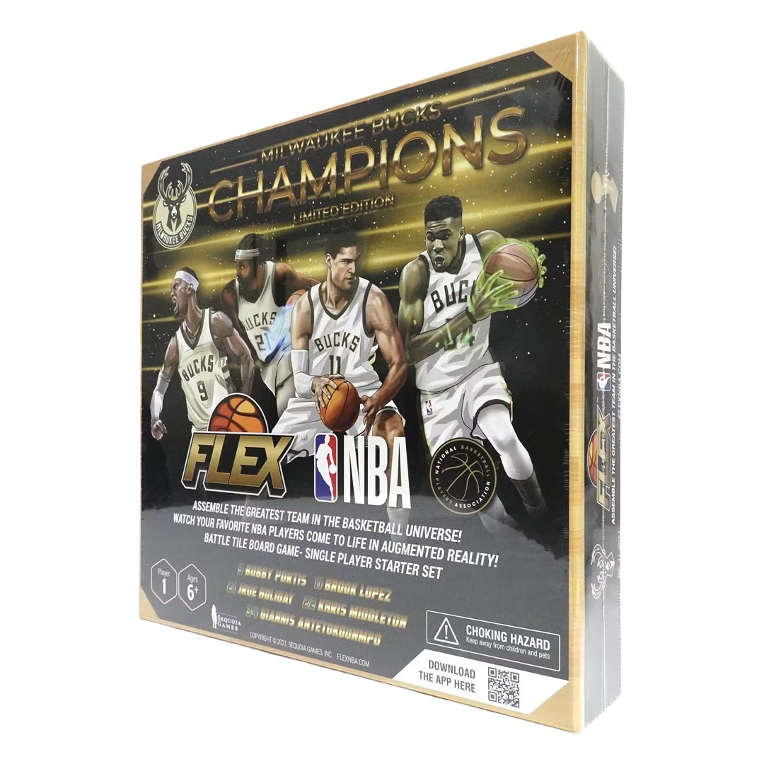 2022 Flex NBA Limited Edition Milwaukee Bucks Champions 1-Player Starter Set