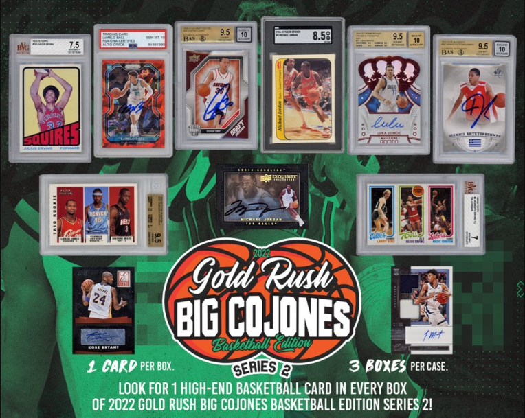 2022 Gold Rush Big Cojones Basketball Series 2 Box