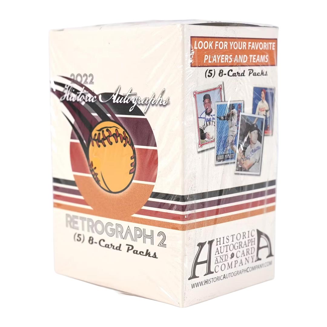2022 Historic Autographs Retrograph 2 Baseball Box