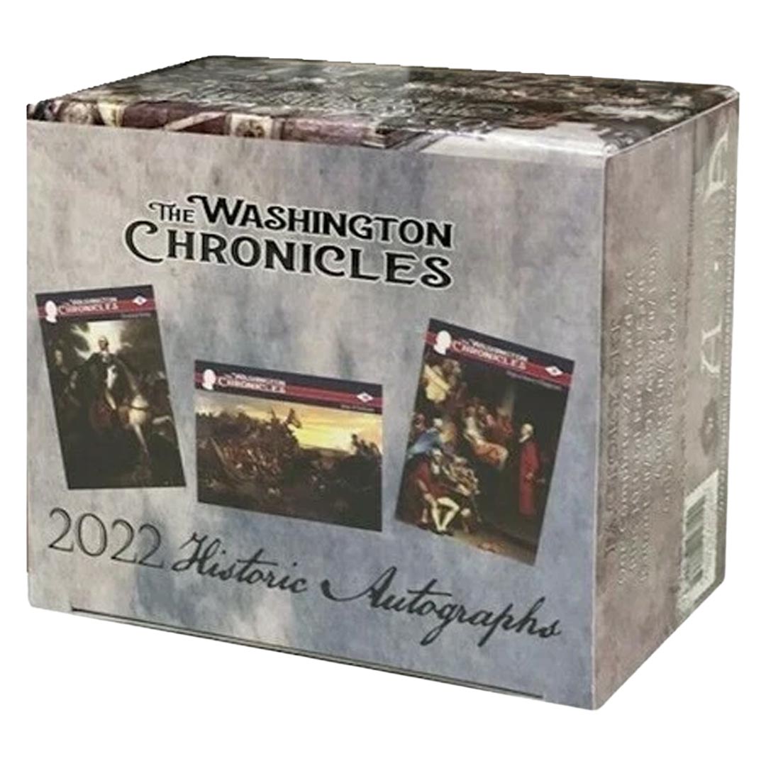 2022 Historic Autographs The Washington Chronicles Factory Set