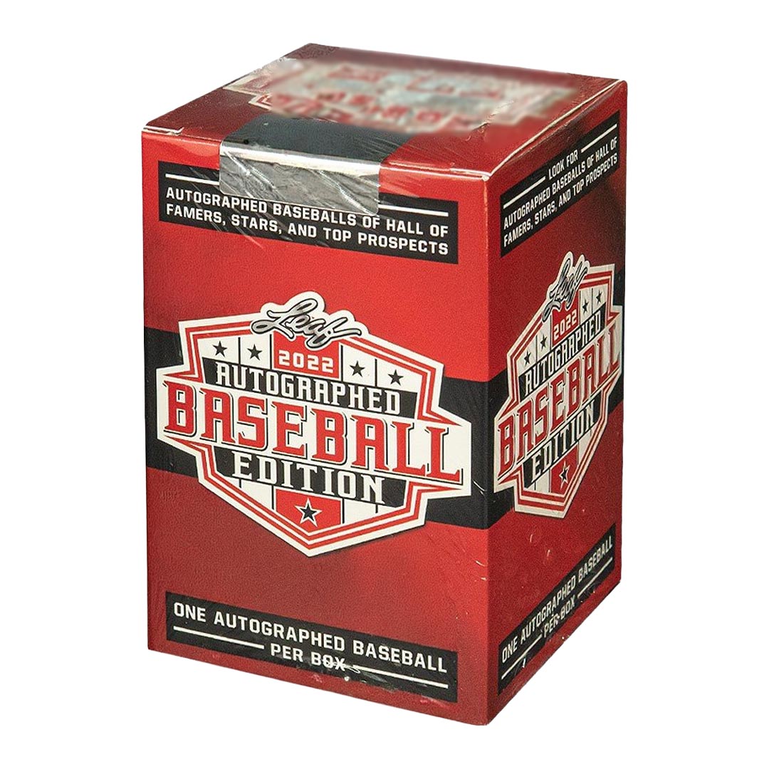 2022 Leaf Autographed Baseball Edition Hobby Box