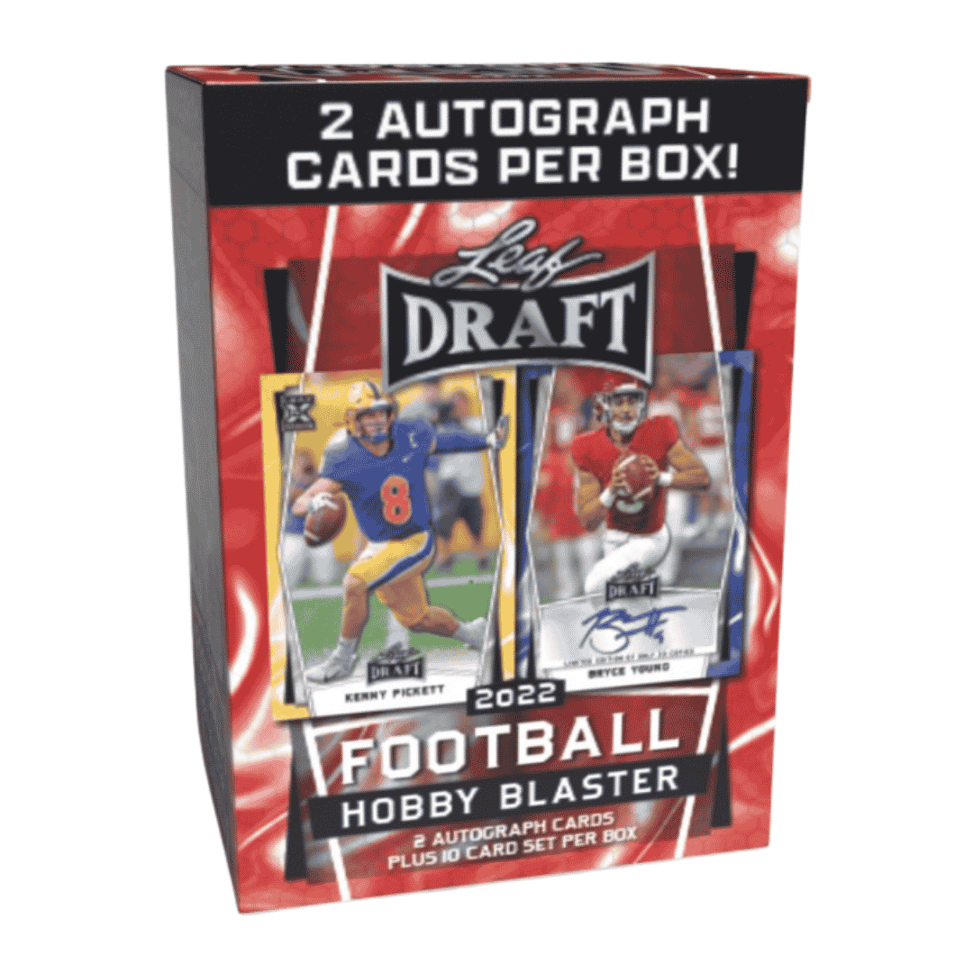 2022 Leaf Draft Football Hobby Blaster Box