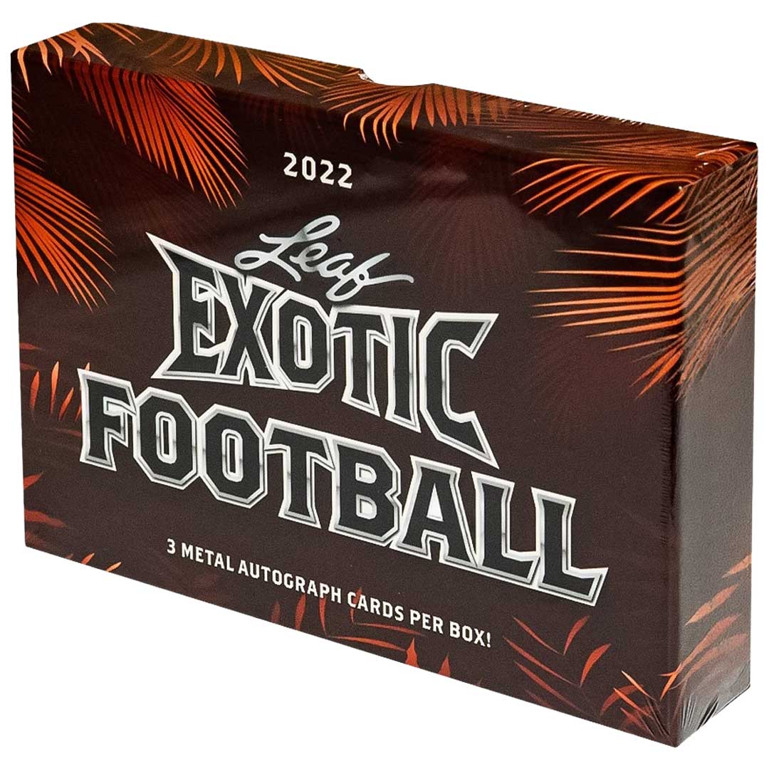 2022 Leaf Exotic Football Box