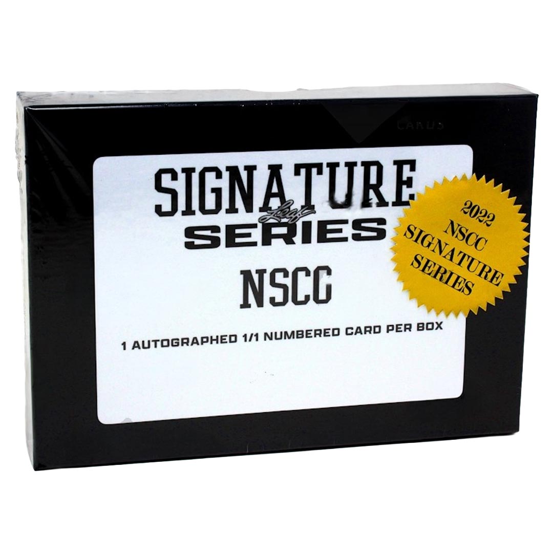 2022 Leaf NSCC Signature Series 1/1 Auto Box