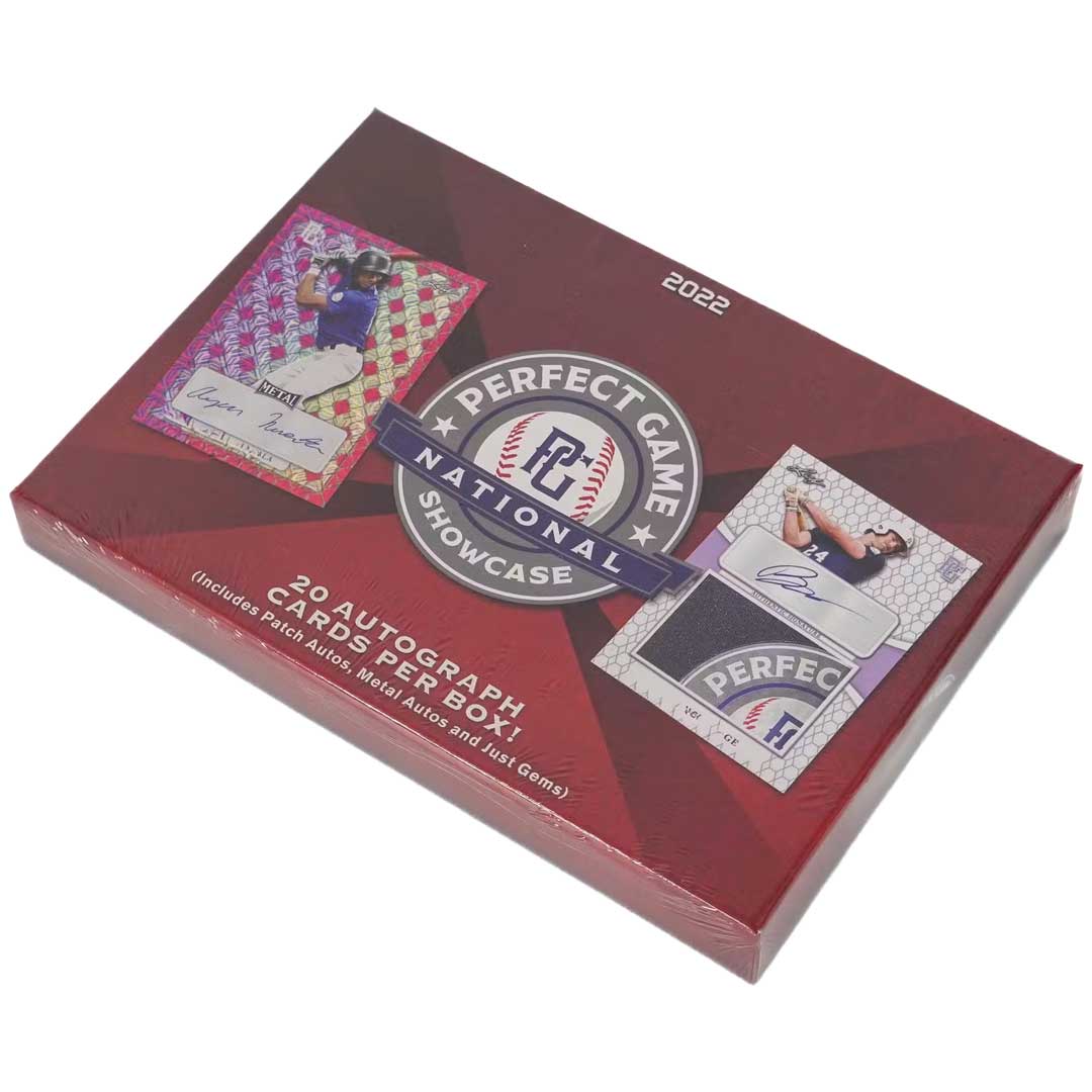 2022 Leaf Perfect Game National Showcase Baseball Box