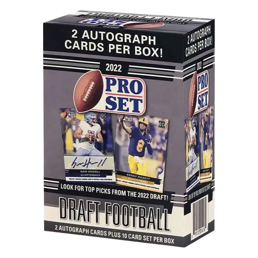 2022 Leaf Pro Set Draft Football Blaster Box