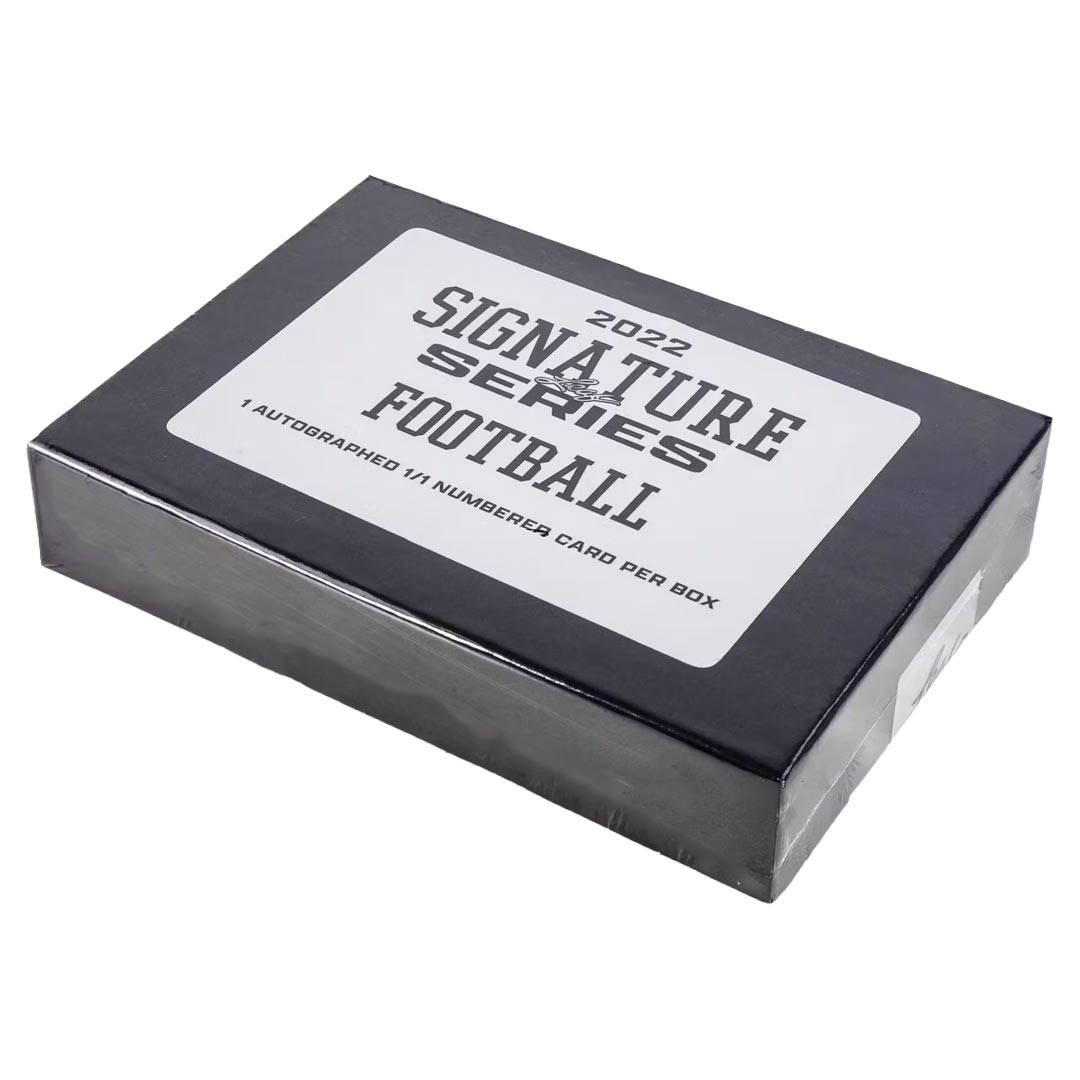 2022 Leaf Signature Series Football 1/1 Auto Box