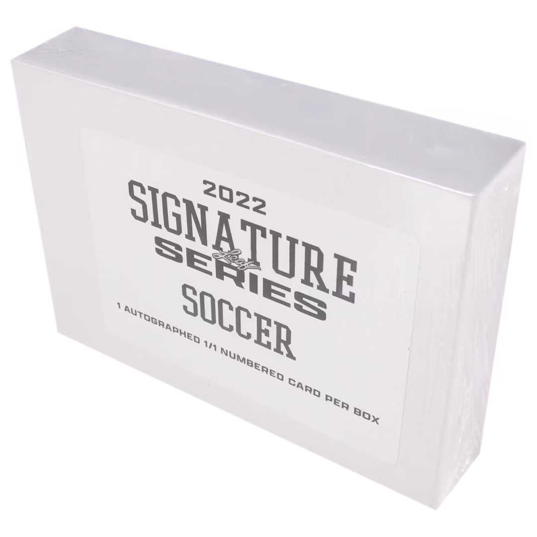 2022 Leaf Signature Series Soccer Hobby Box
