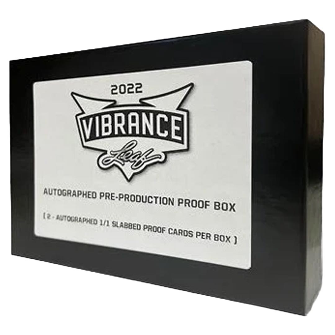 2022 Leaf Vibrance Multi-Sport 1/1 Pre-Production Proof Box