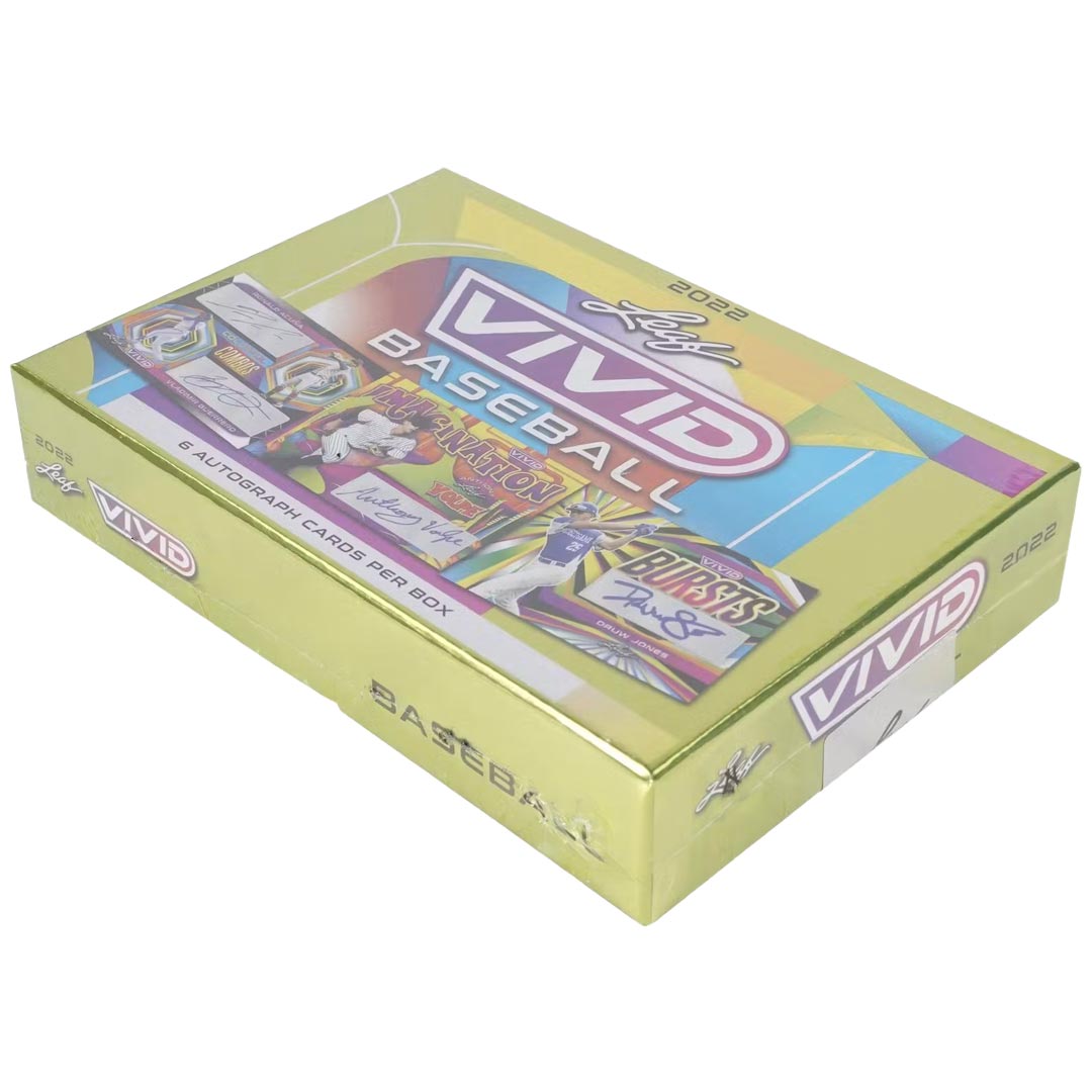 2022 Leaf Vivid Baseball Box