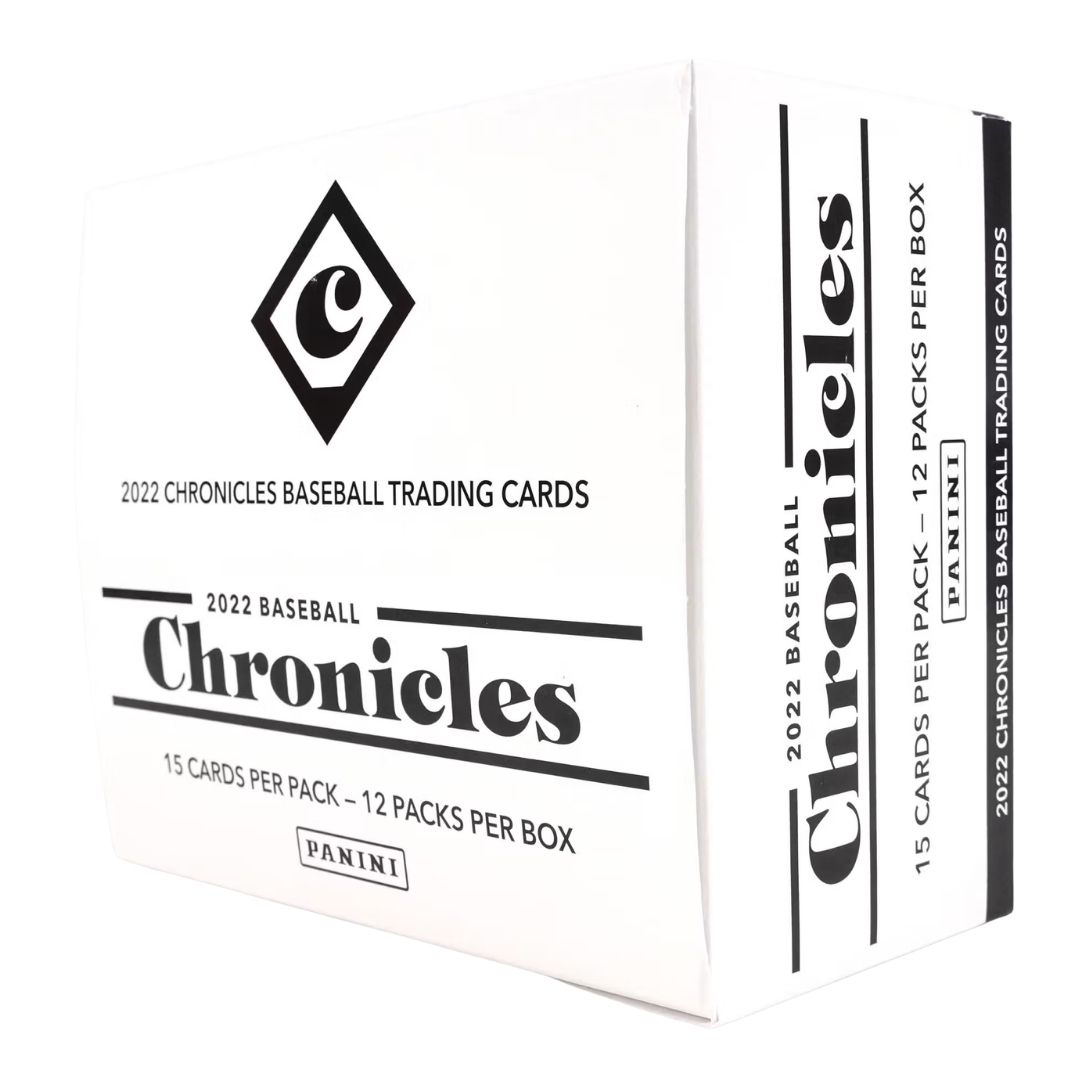 2022 Panini Chronicles Baseball Jumbo Value 12-Pack Box