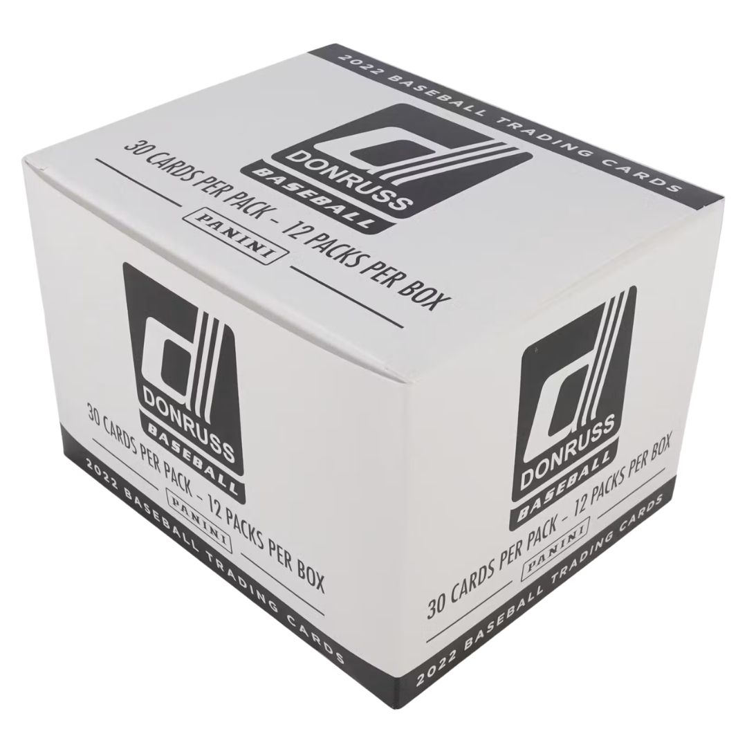  2022 Panini Donruss Baseball Jumbo Value 12-Pack Box 