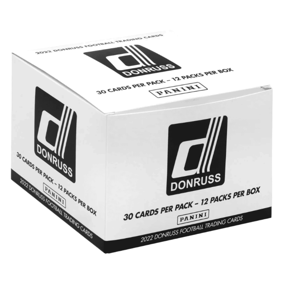 2022 Panini Donruss Football 12-Fat Pack Box