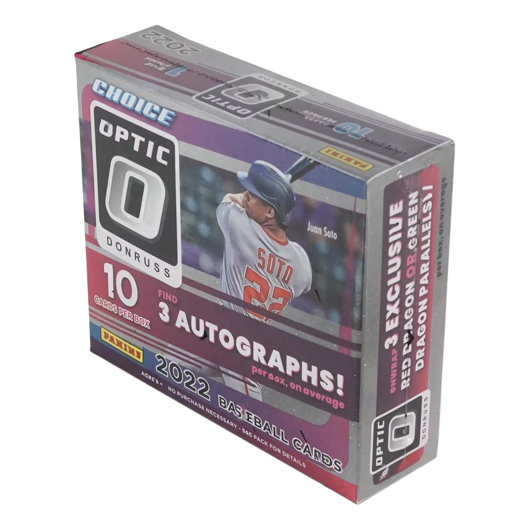 2022 Panini Donruss Optic Choice Baseball Hobby Box