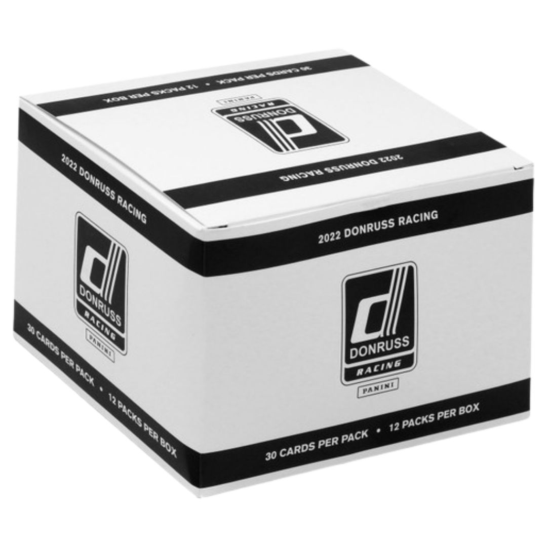 2022 Panini Donruss Racing Jumbo Value 12-Pack Box