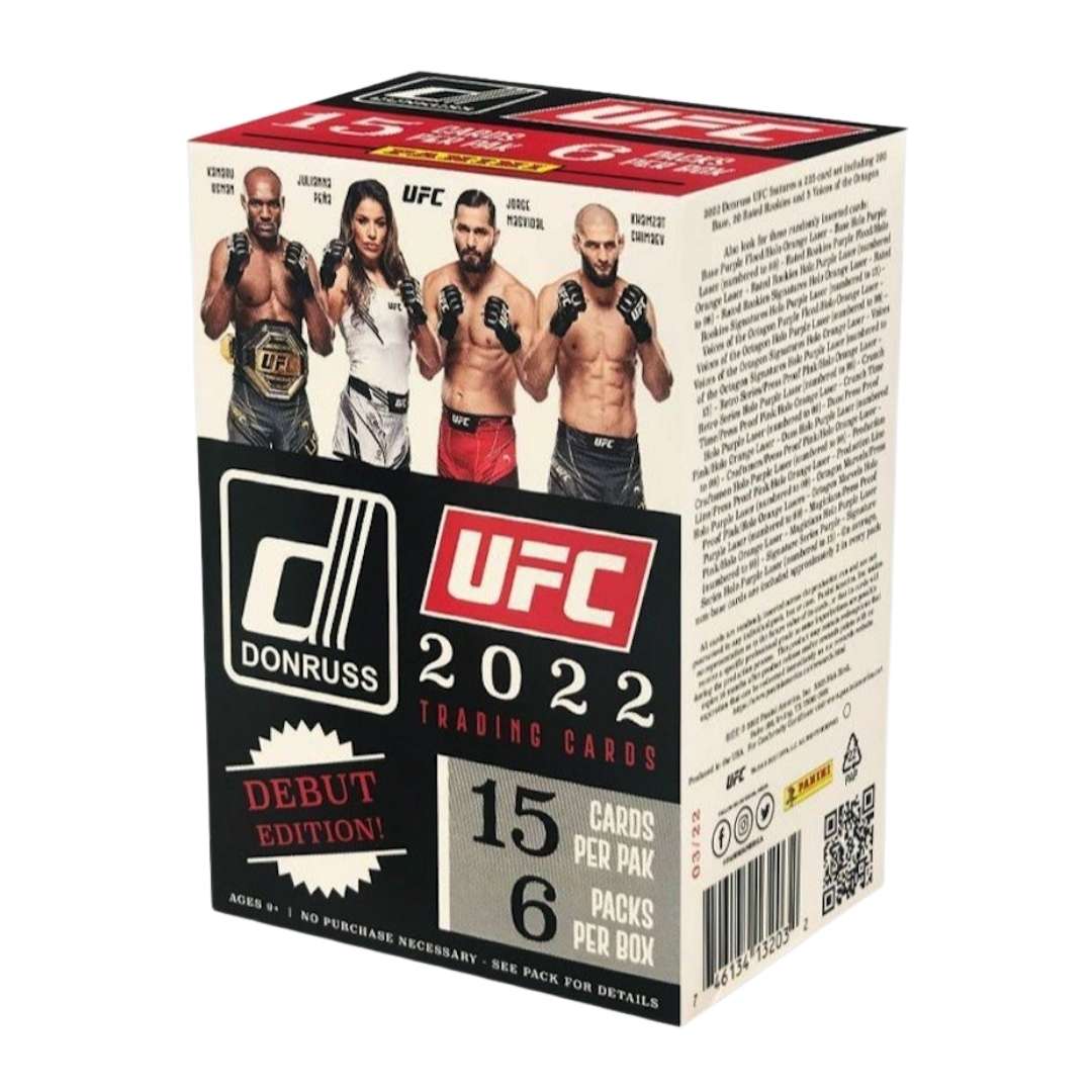 2022 Panini Donruss UFC Blaster Box (Rated Rookies Signatures Parallels)