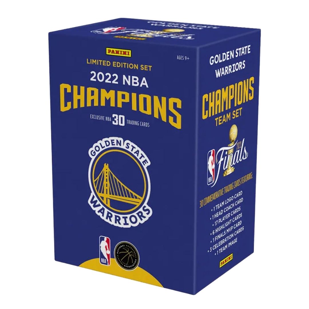 2022 Panini Golden State Warriors NBA Champions Team Set