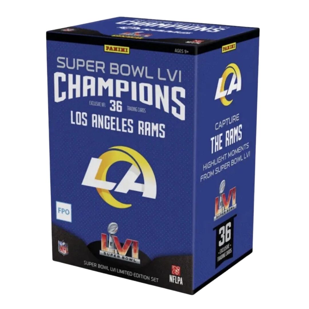 2022 Panini LA Rams Super Bowl LVI Champions Box Set