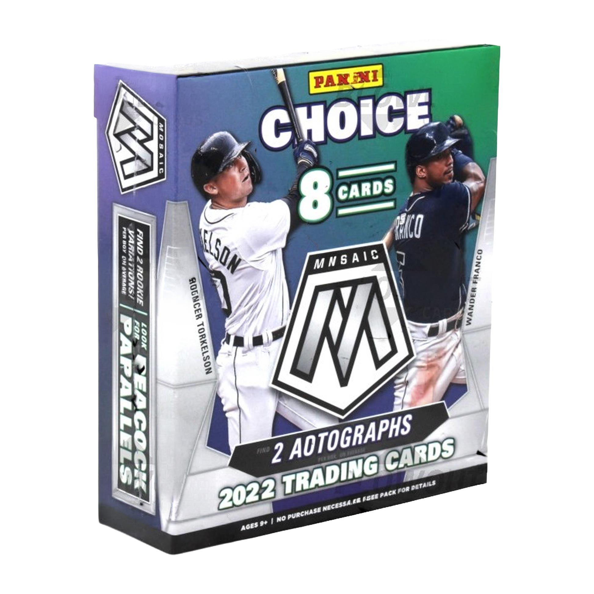 2022 Panini Mosaic Choice Baseball Box