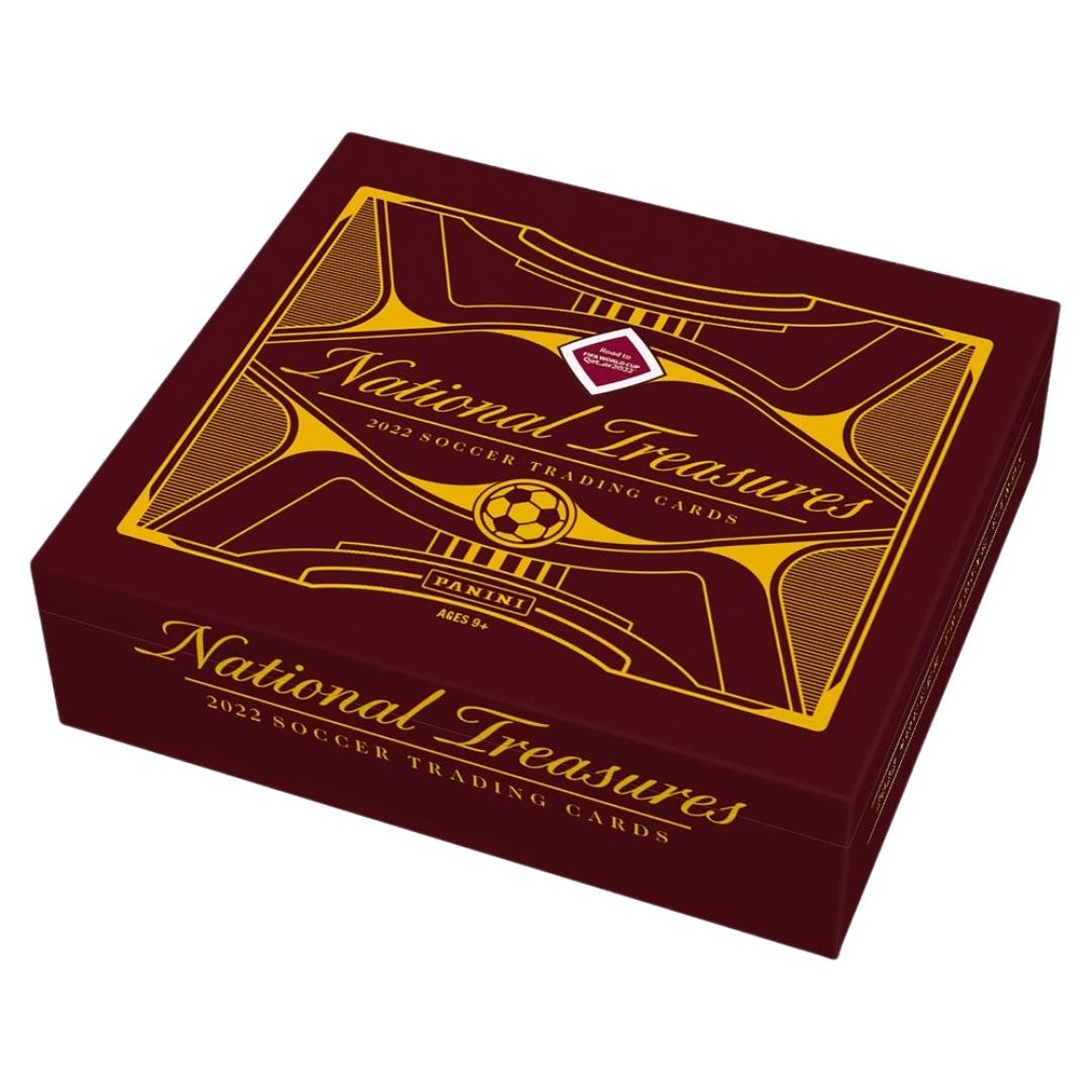 2022 Panini National Treasures FIFA Road to World Cup Soccer Hobby Box