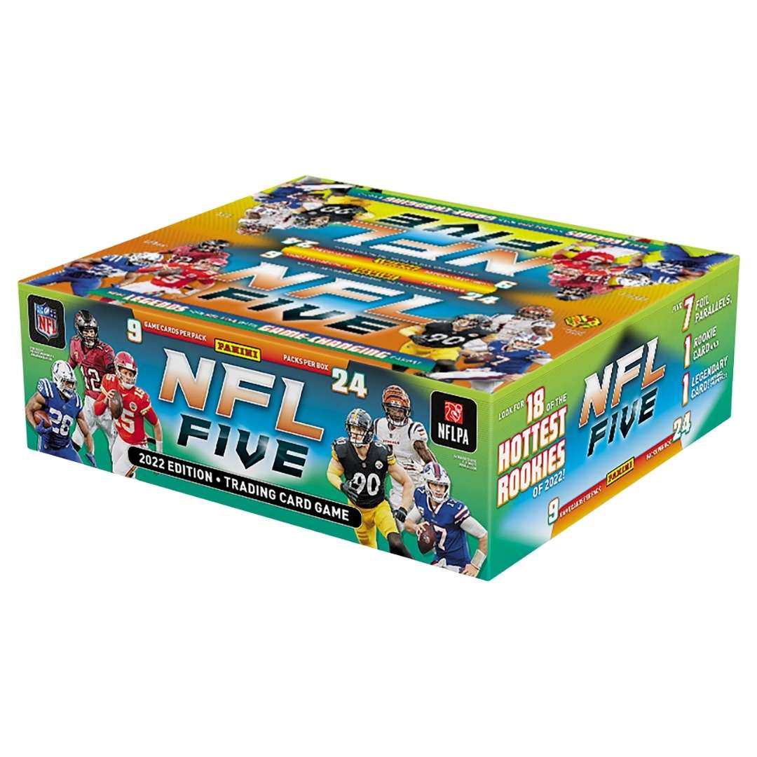 2022 Panini NFL Five Trading Card Game Booster Box