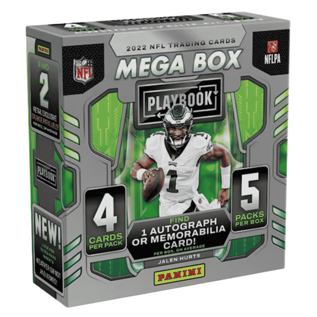 2022 Panini Playbook Football Mega Box (Orange Parallels)