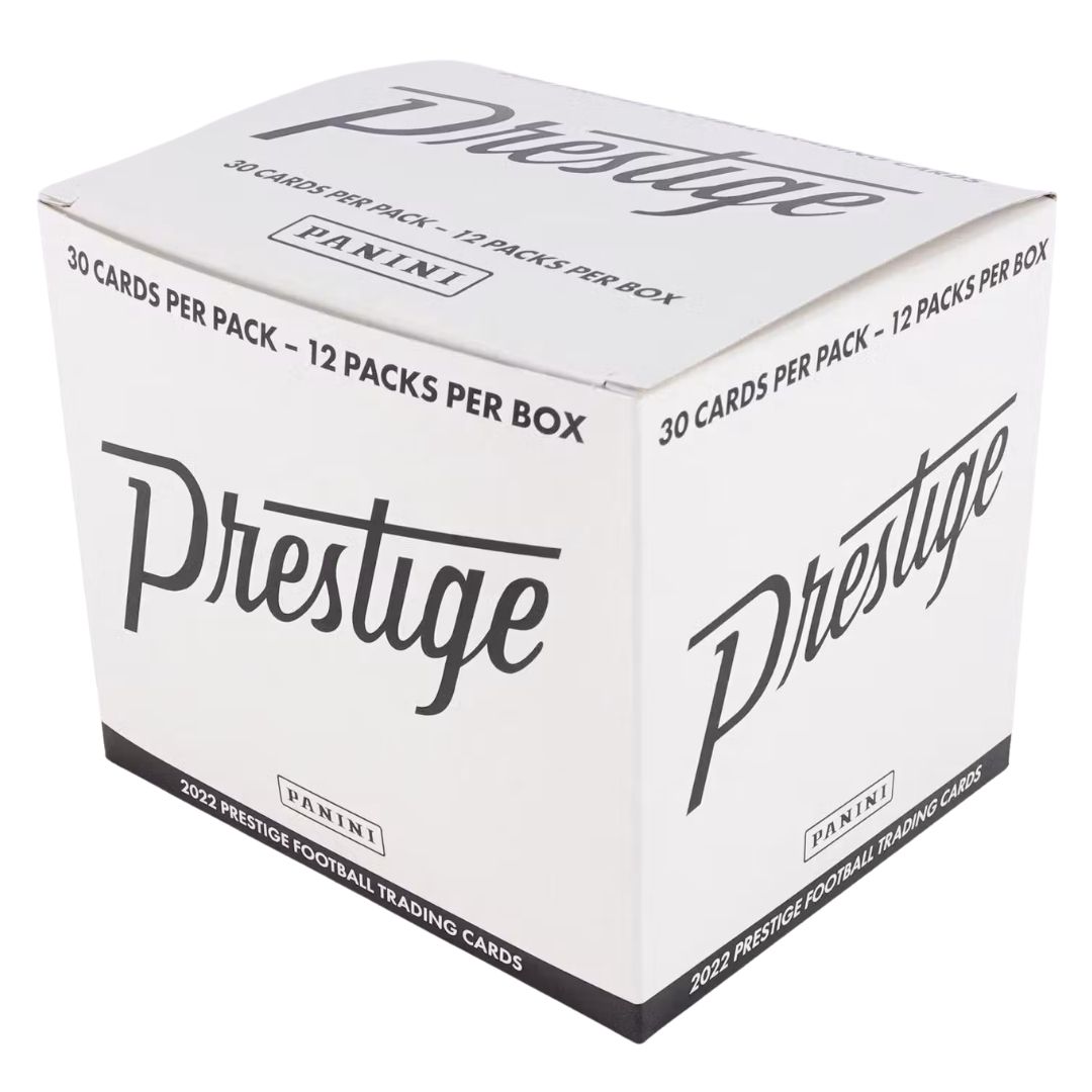 2022 Panini Prestige Football Jumbo Value Pack Box