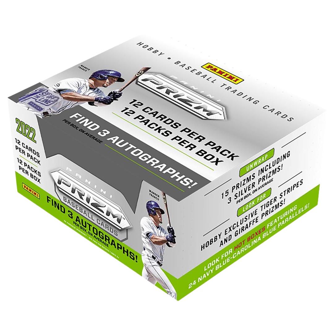 2022 Panini Prizm Baseball 1st Off The Line Hobby Box