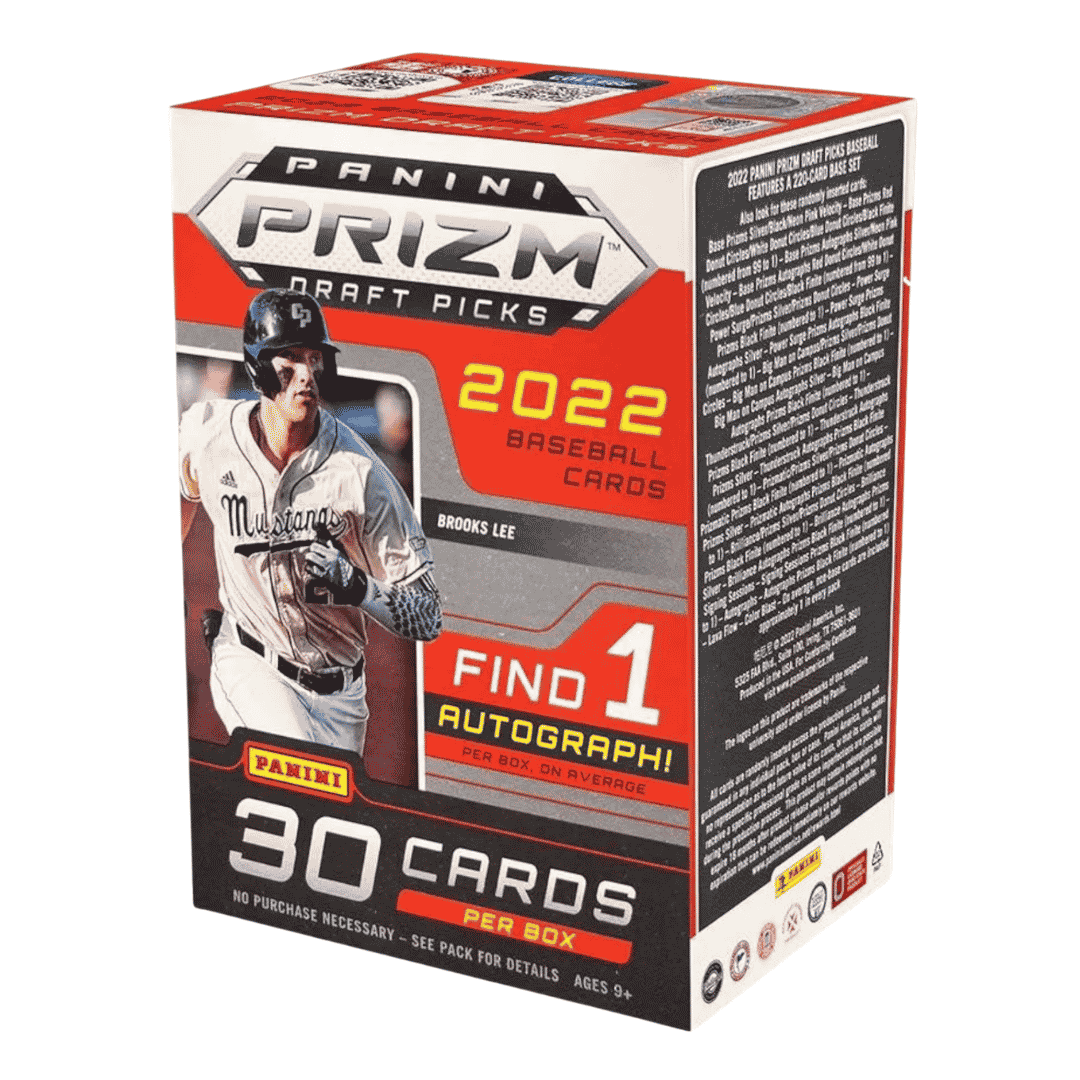 2022 Panini Prizm Collegiate Draft Picks Baseball Blaster Box