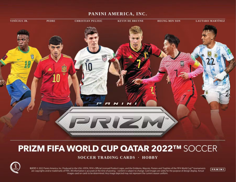 2022 Panini Prizm FIFA World Cup Soccer Hobby Box (Slightly Damaged)