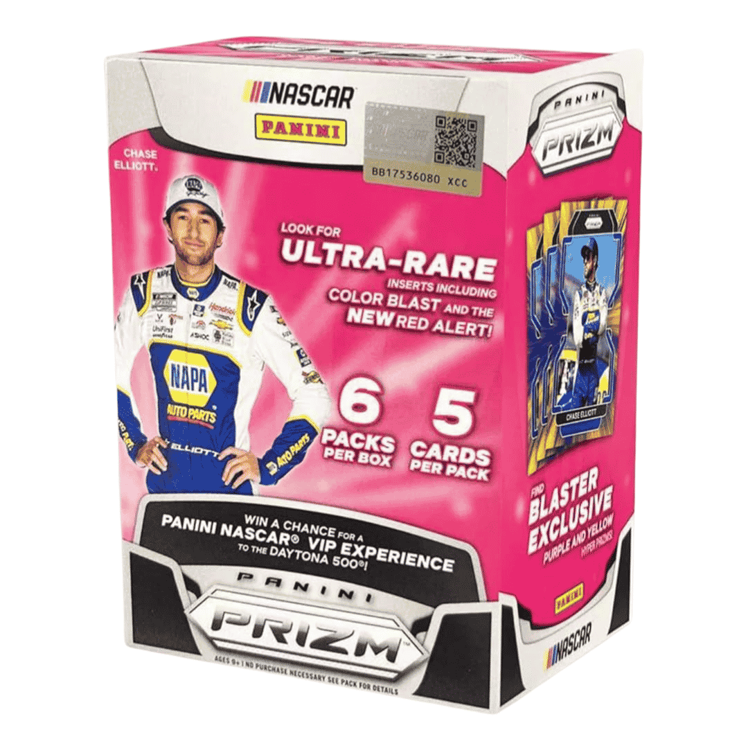 2022 Panini Prizm Racing 6-Pack Blaster Box (Purple and Yellow Hyper Prizms!)