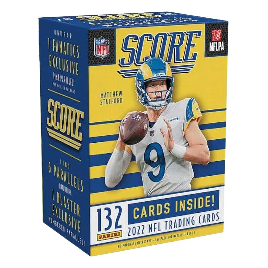 2022 Panini Score Football 6-Pack Blaster Box (Pink Parallels!) (Fanatics)