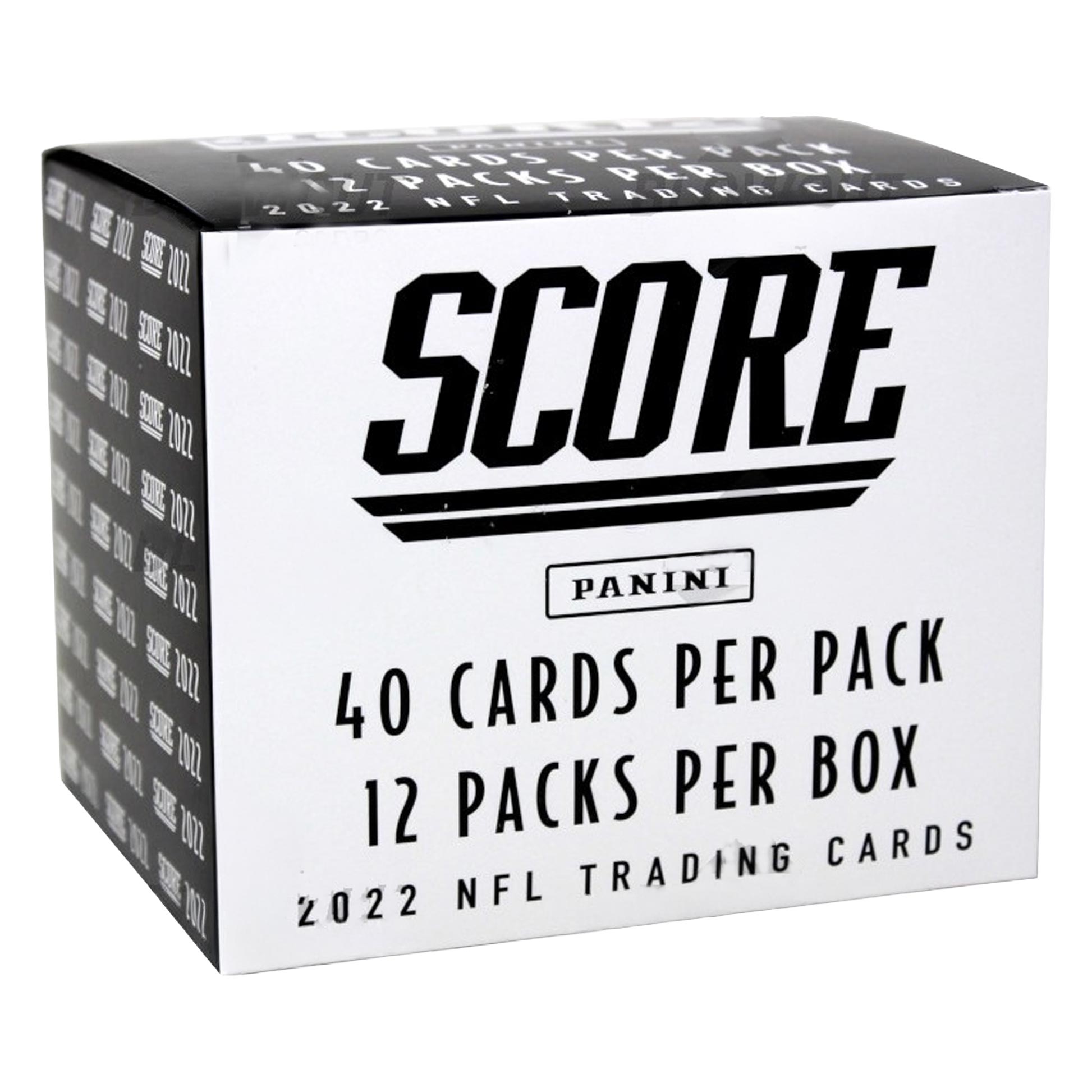 2022 Panini Score Football Fat Pack Box