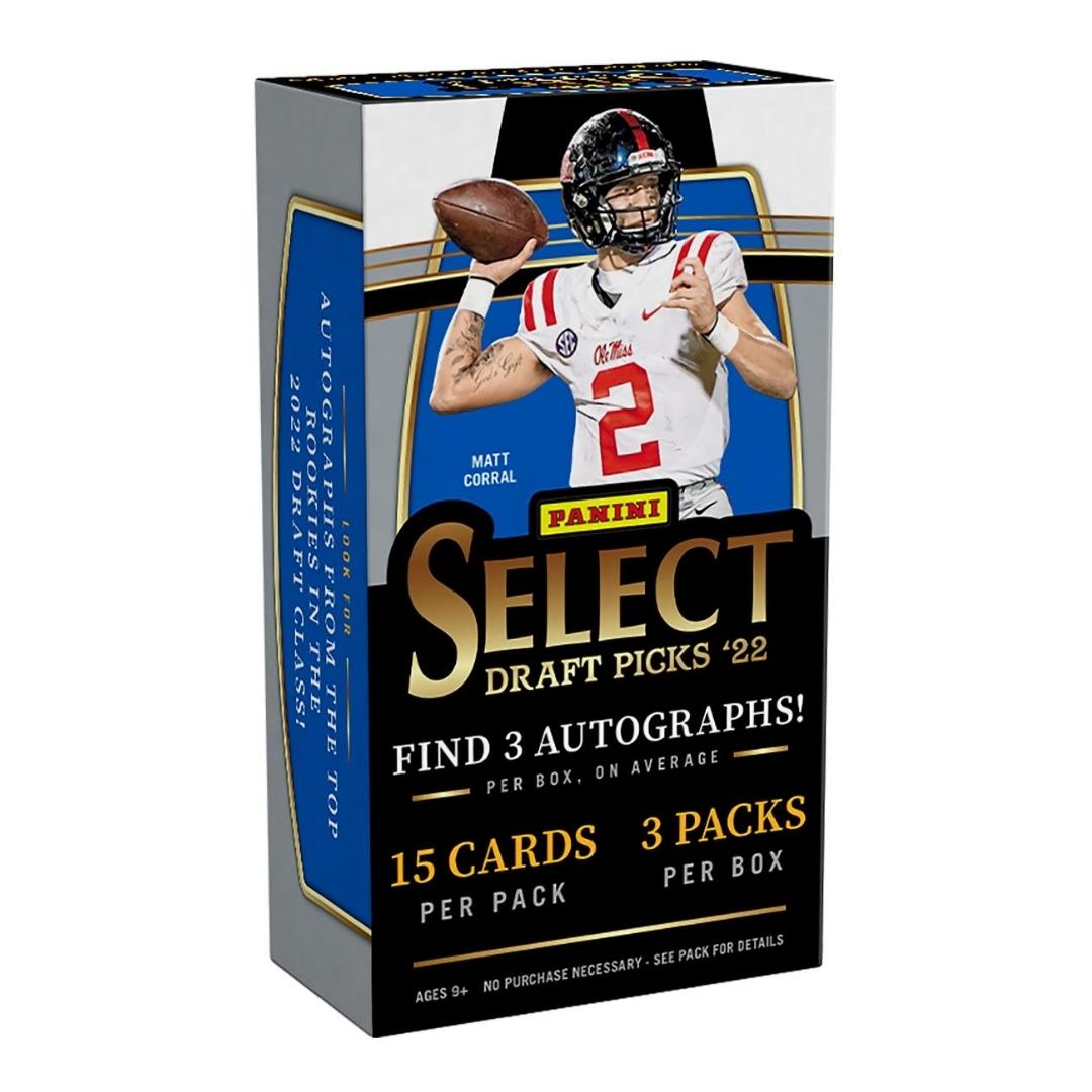 2022 Panini Select Draft Picks Football Hobby Box