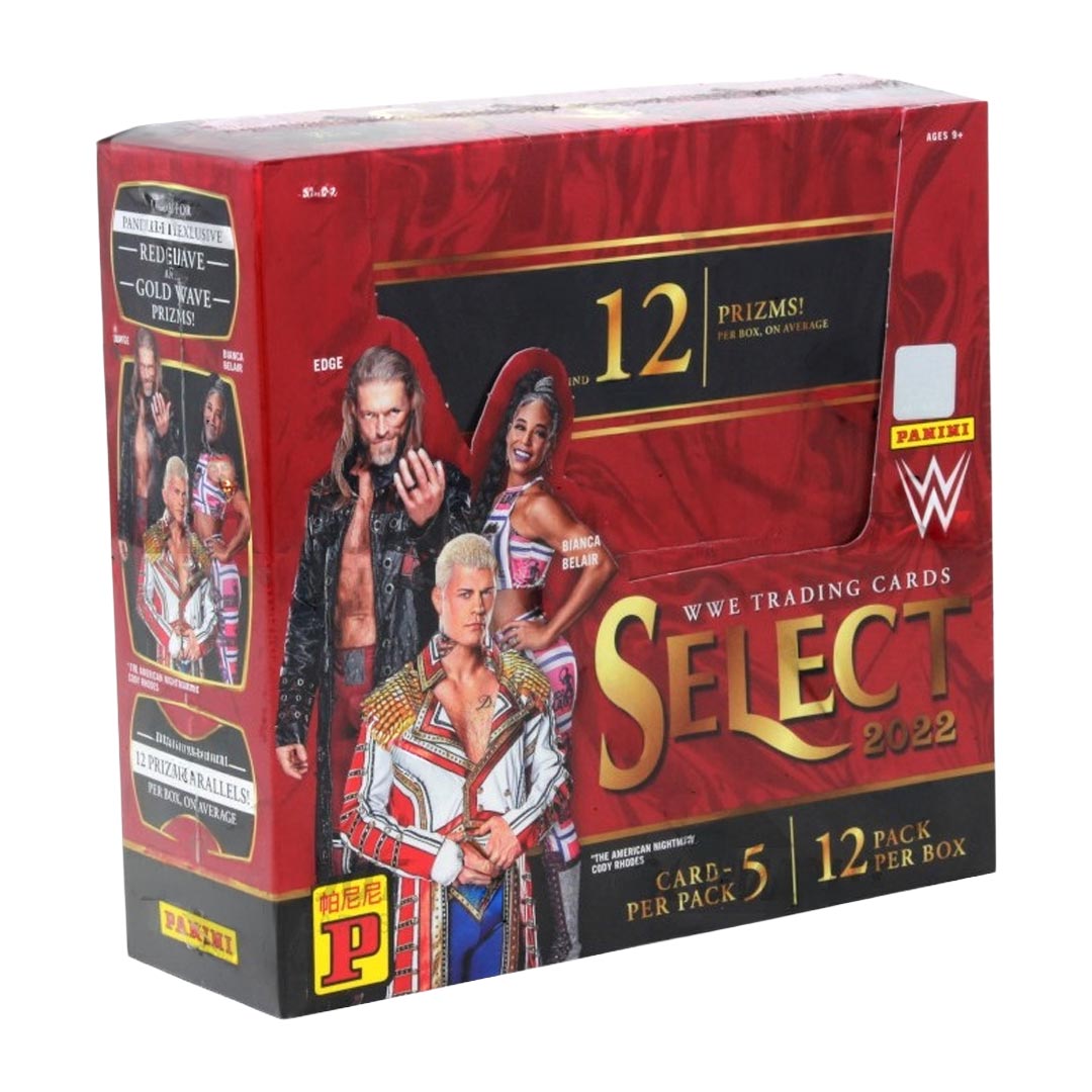2022 Panini Select WWE Asia Edition Box