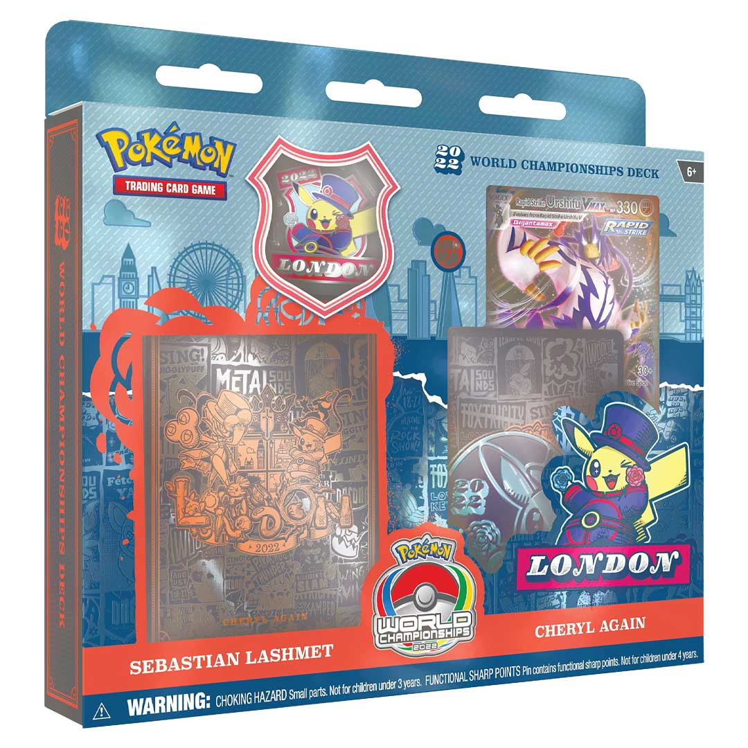2022 Pokemon TCG World Championship Deck Box