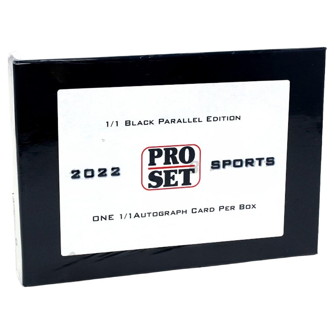 2022 Pro Set Sports Multi-Sport Black Parallel Edition Box
