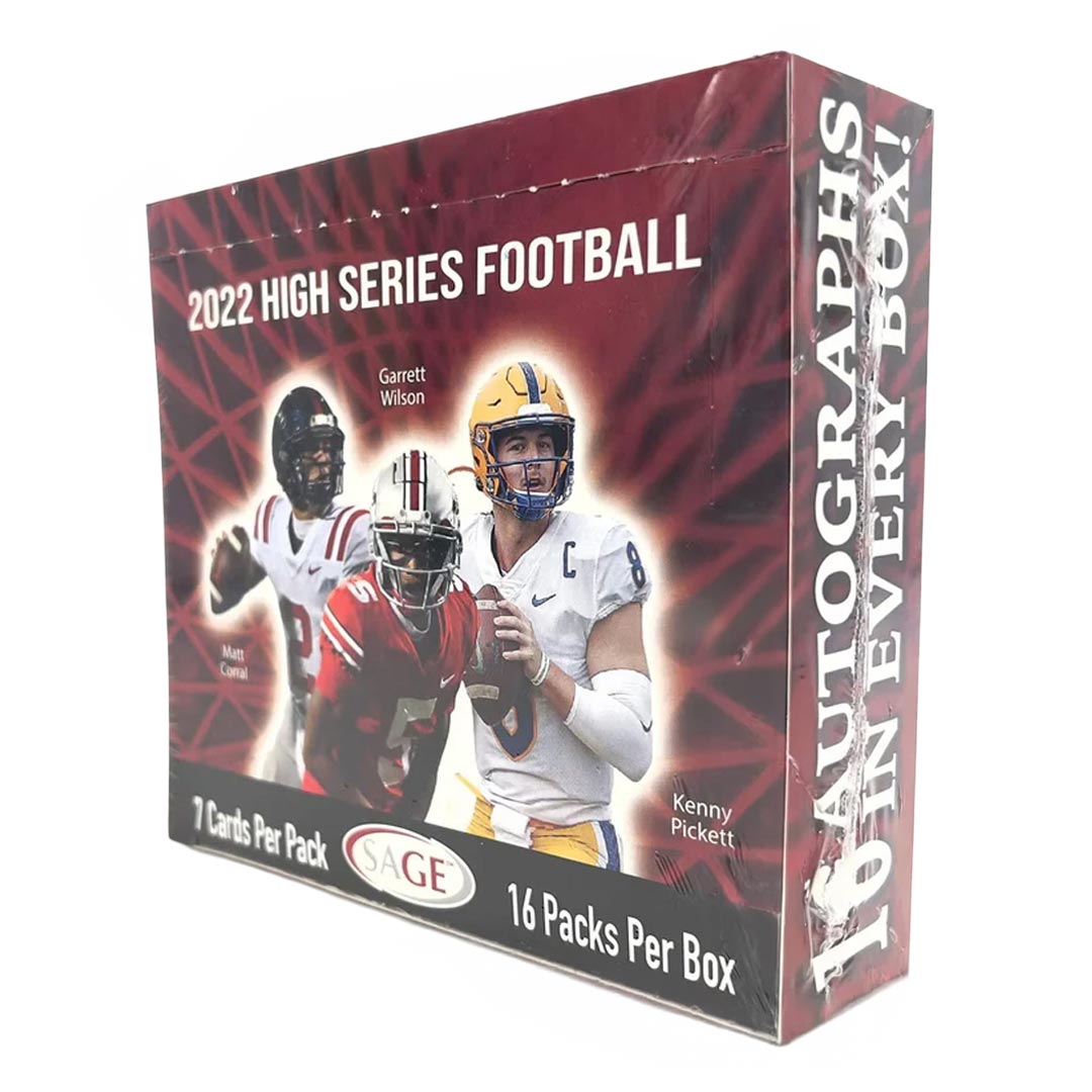 2022 Sage Hit High Series Football Hobby Box