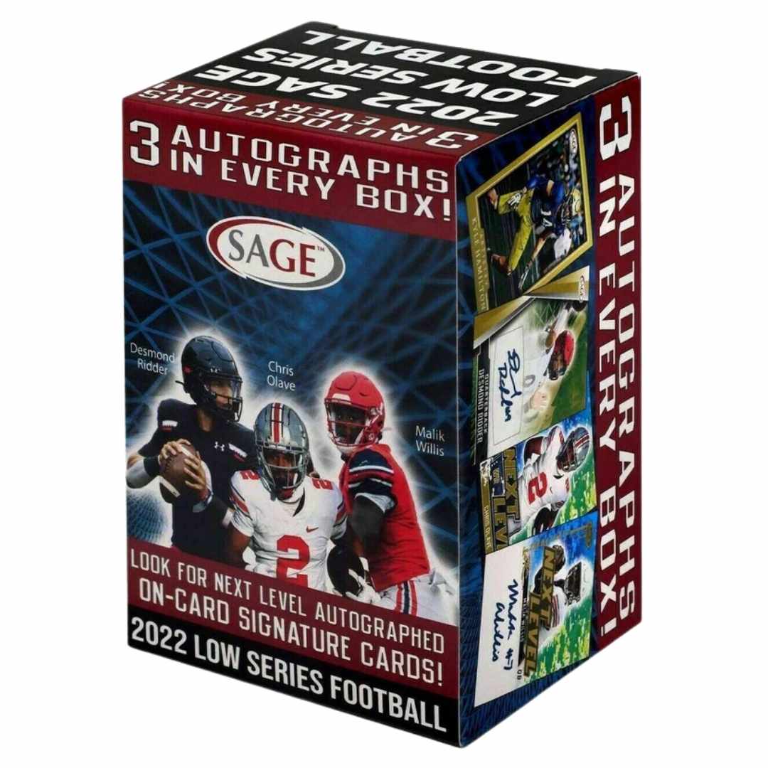 2022 Sage Hit Low Series Football Blaster Box