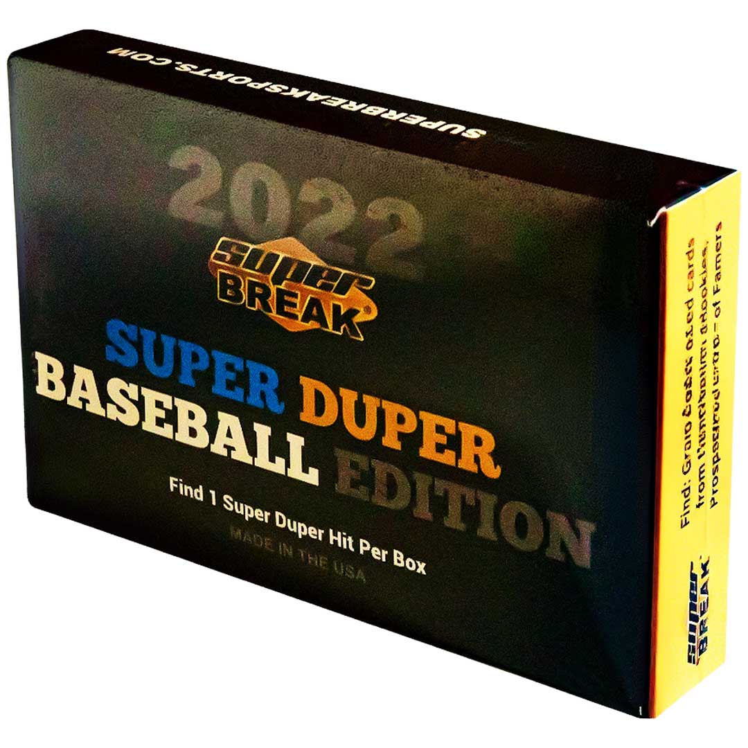 2022 Super Break Super Duper Baseball Edition Box