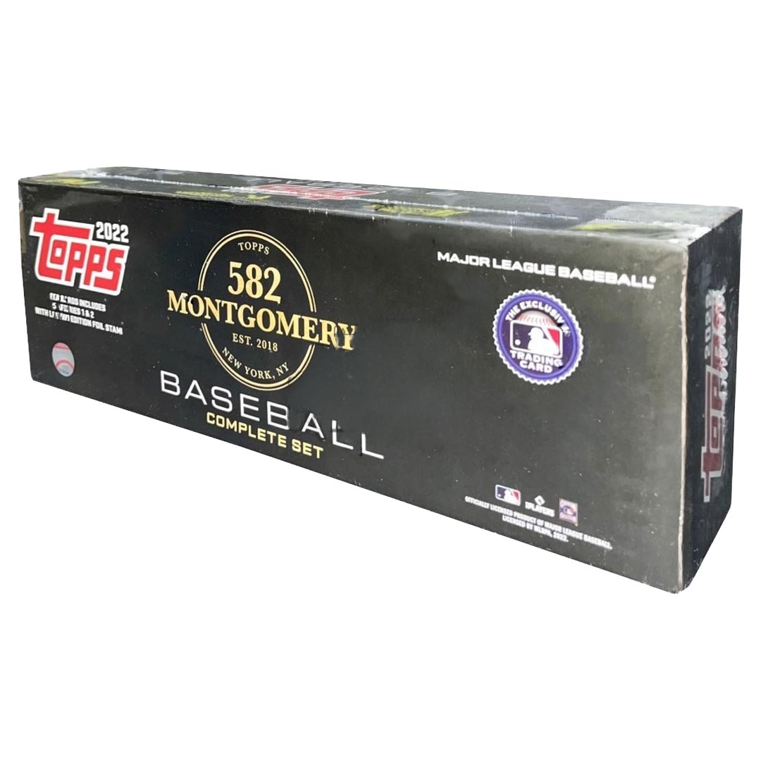 2022 Topps 582 Montgomery Club Baseball Complete Set