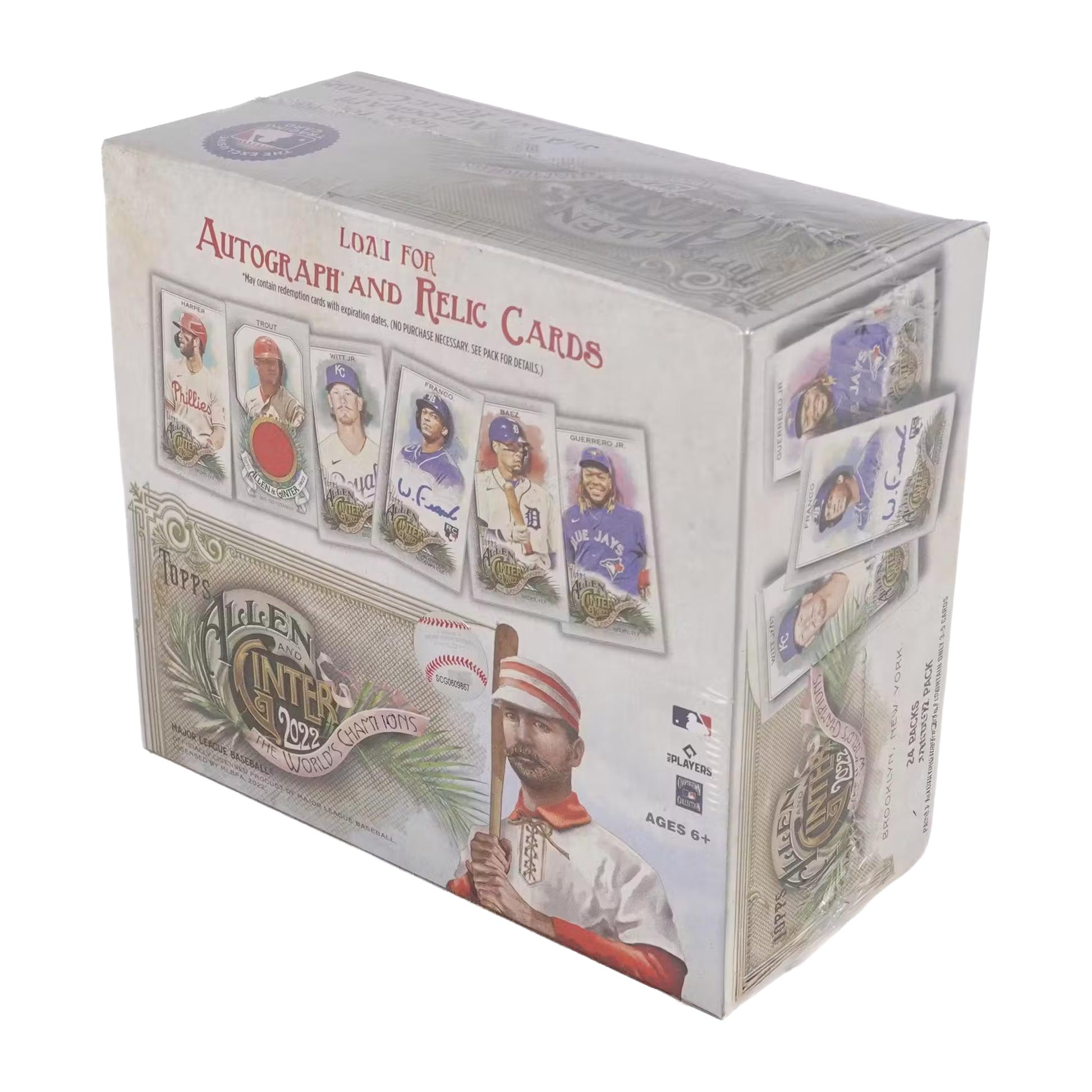 2022 Topps Allen & Ginter Baseball Retail 24-Pack Box