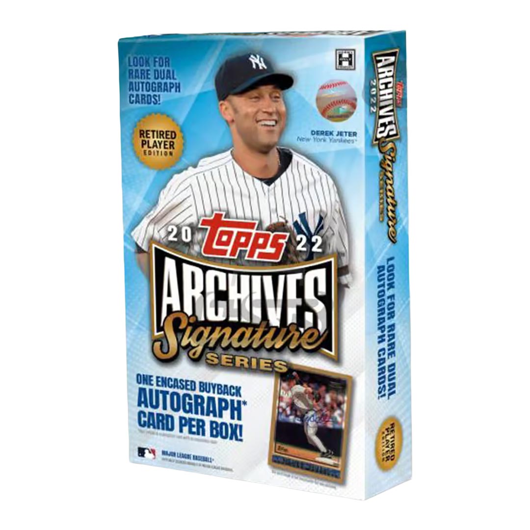 2022 Topps Archives Signature Series Retired Player Ed Baseball Box